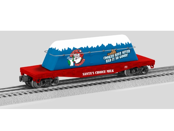 Picture of Santa's Choice Milk Carton St'O' Flatcar